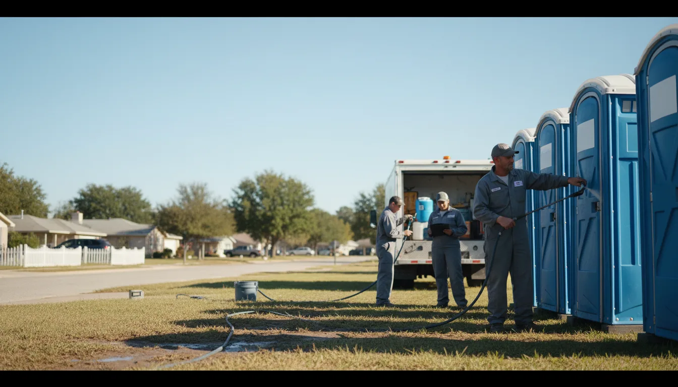 Long-Term Portable Toilet Rental in Waverly, IA near me